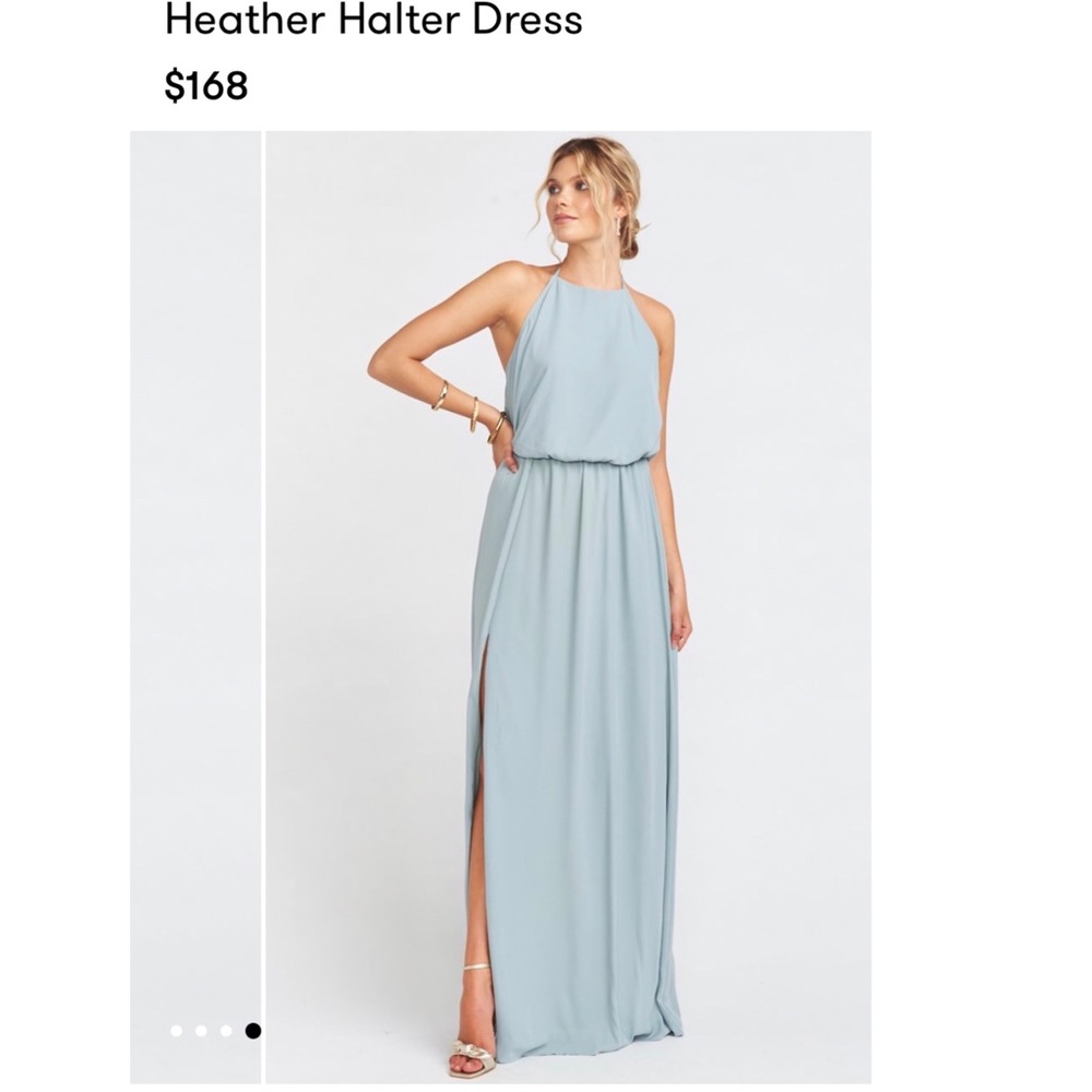 Show me your mumu silver sage dress